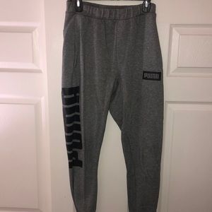 Grey Puma joggers
